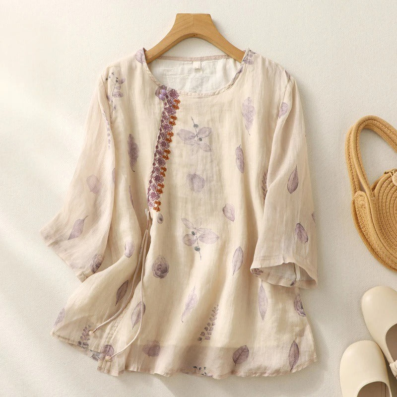 Noy | Floral Relaxed Blouse