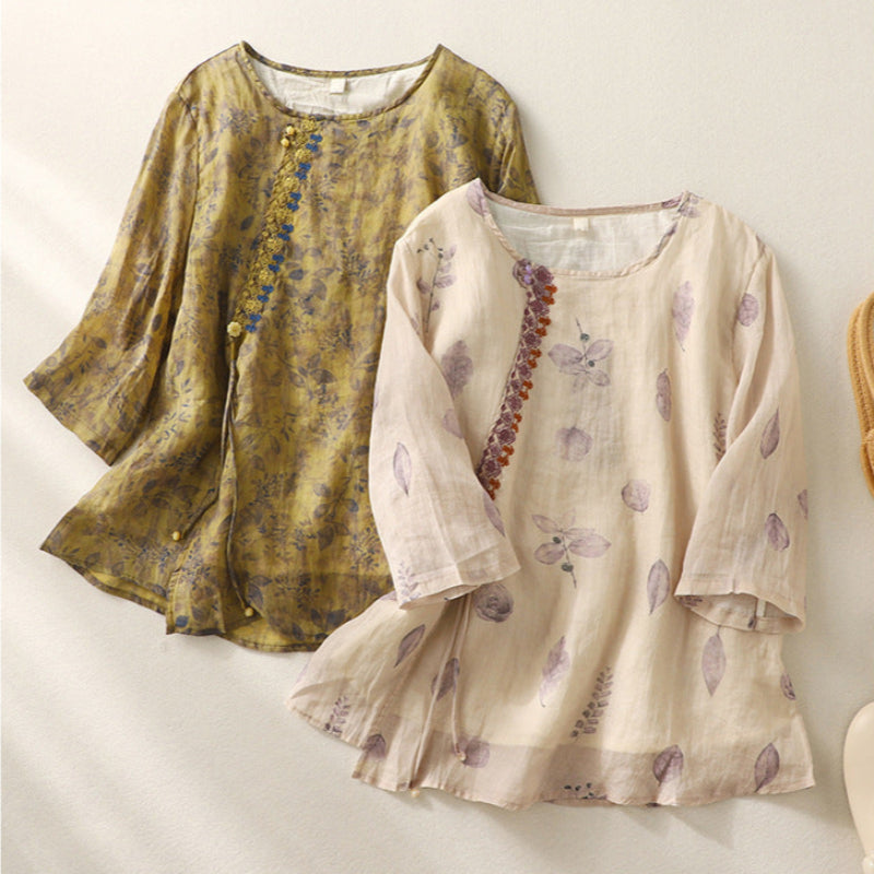 Noy | Floral Relaxed Blouse