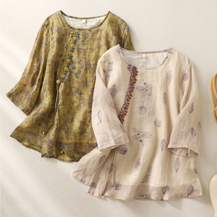 Noy | Floral Relaxed Blouse