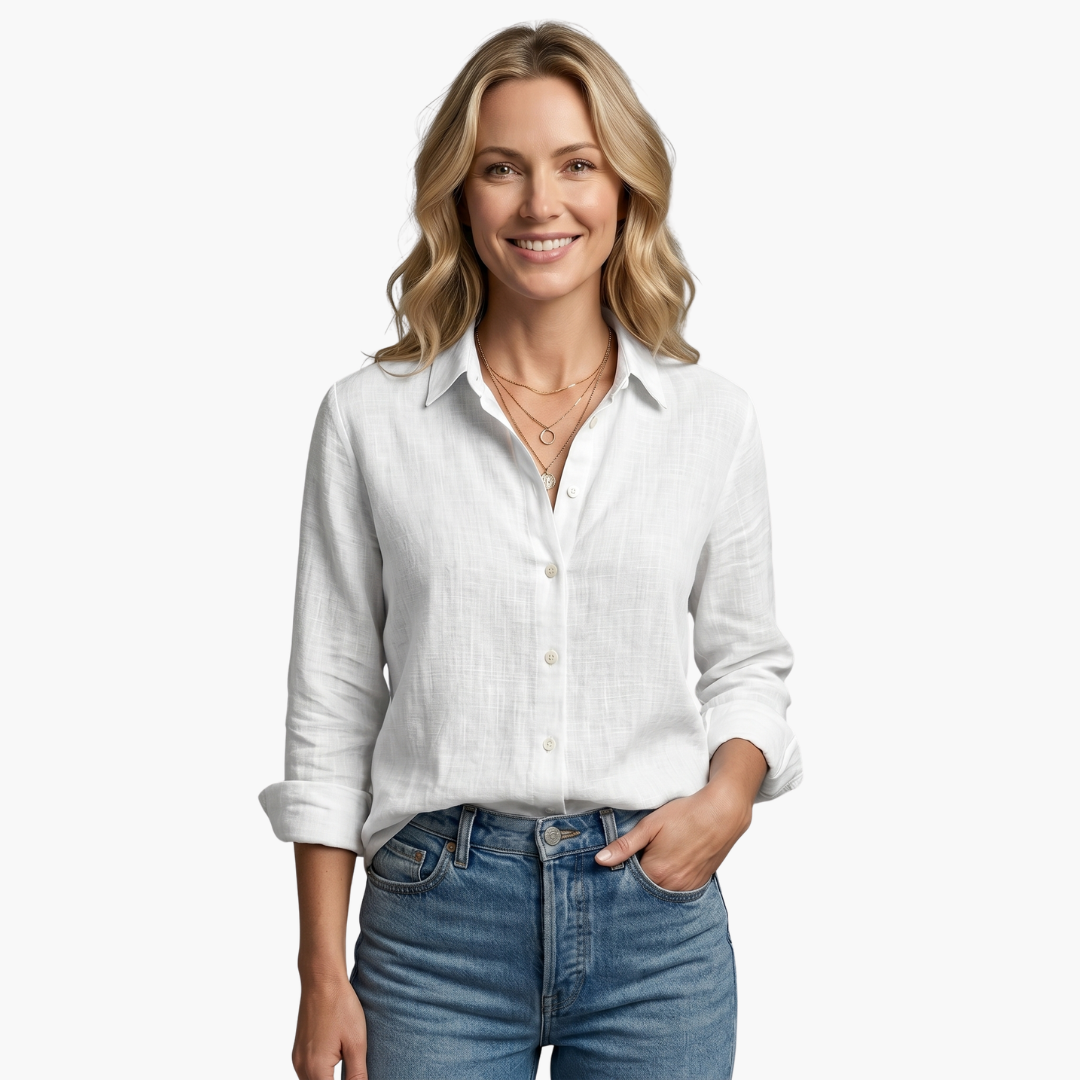 Bianca | Women's Long Sleeve Button Down Shirt