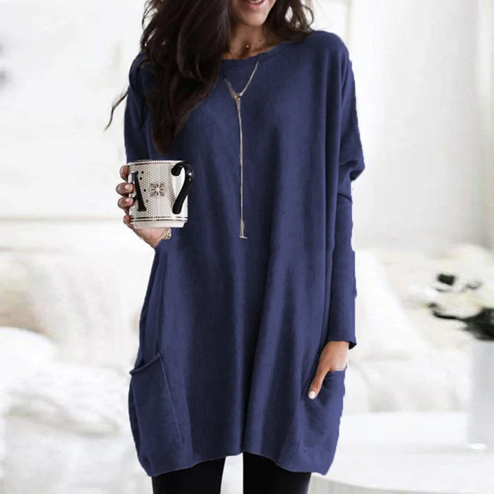 Briella | Women's Oversized Long Sleeve Tunic with Pockets
