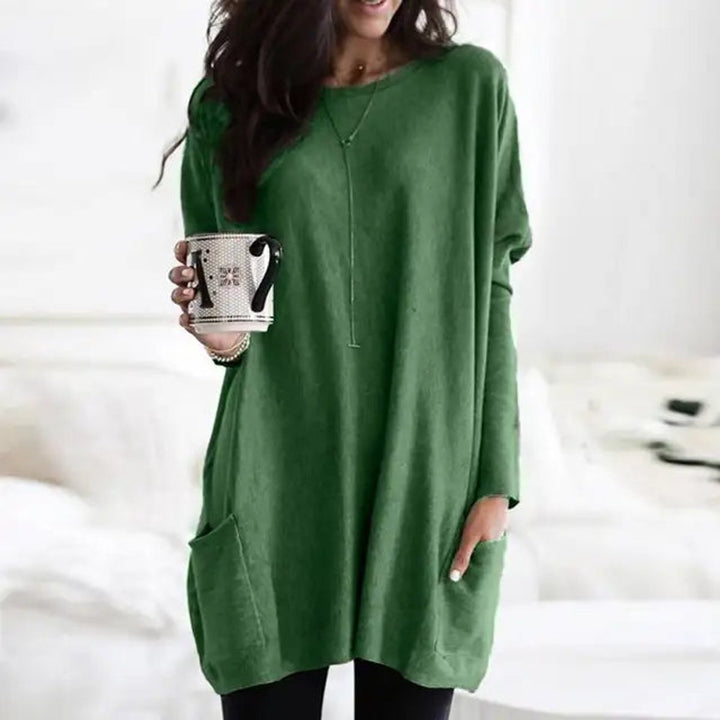 Briella | Women's Oversized Long Sleeve Tunic with Pockets