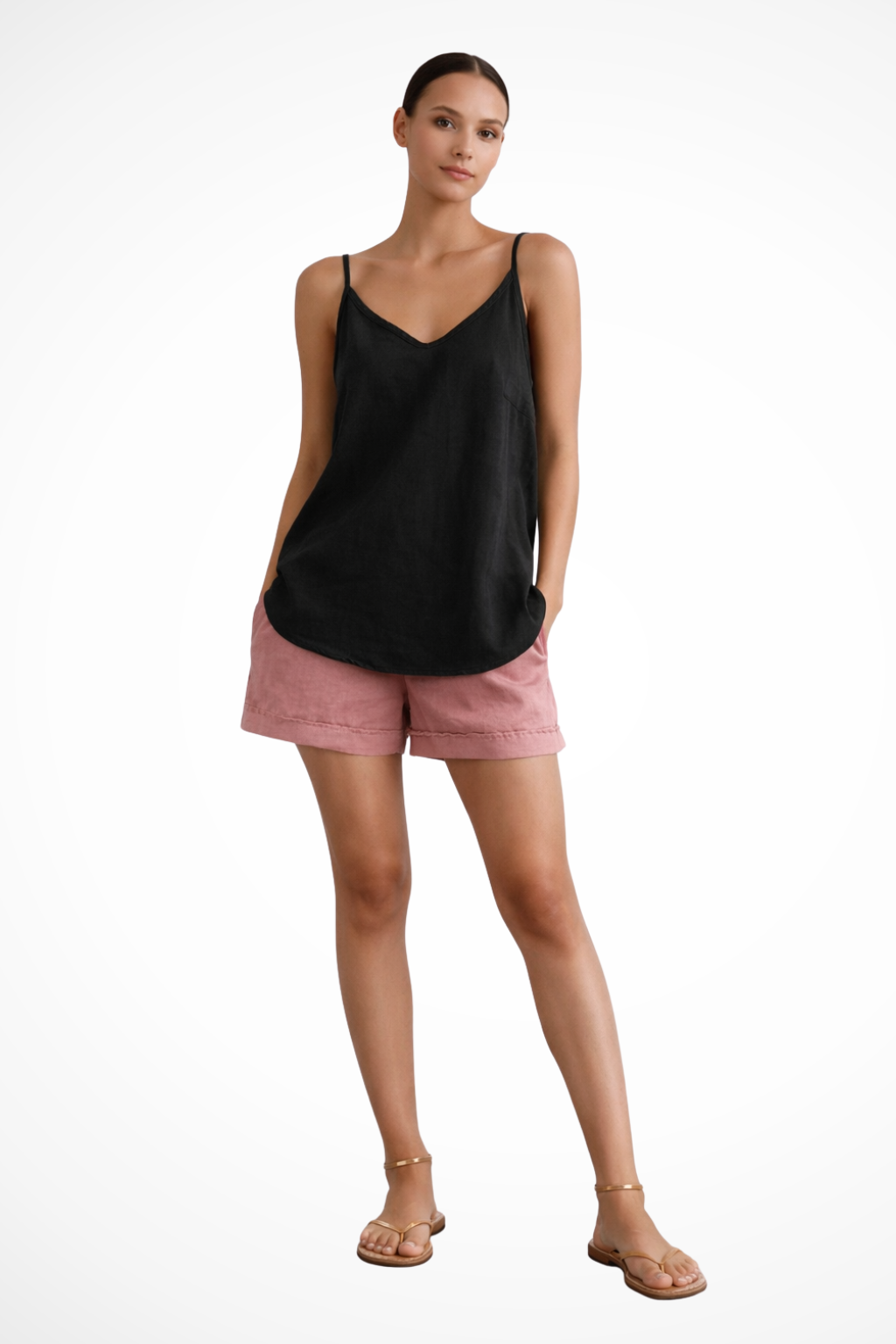 Julianna | Women's V-Neck Sleeveless Camisole